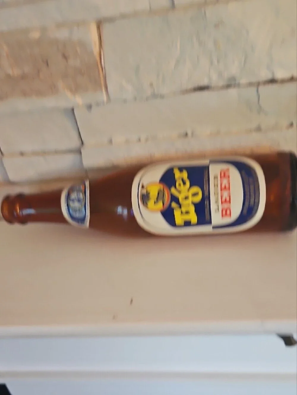 Tiger Lager Beer Bottle brought back from Singapore in 1972